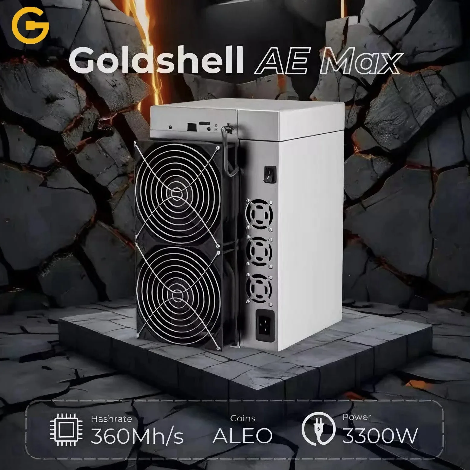 Ограниченная акция, новый Goldshell AE Max 360Mh/s 3300W zkSNARK Алгоритм ALEO Miner Mining
Ограниченная акция, новый Goldshell AE Max 360Mh/s 3300W zkSNARK Алгоритм ALEO Miner Mining