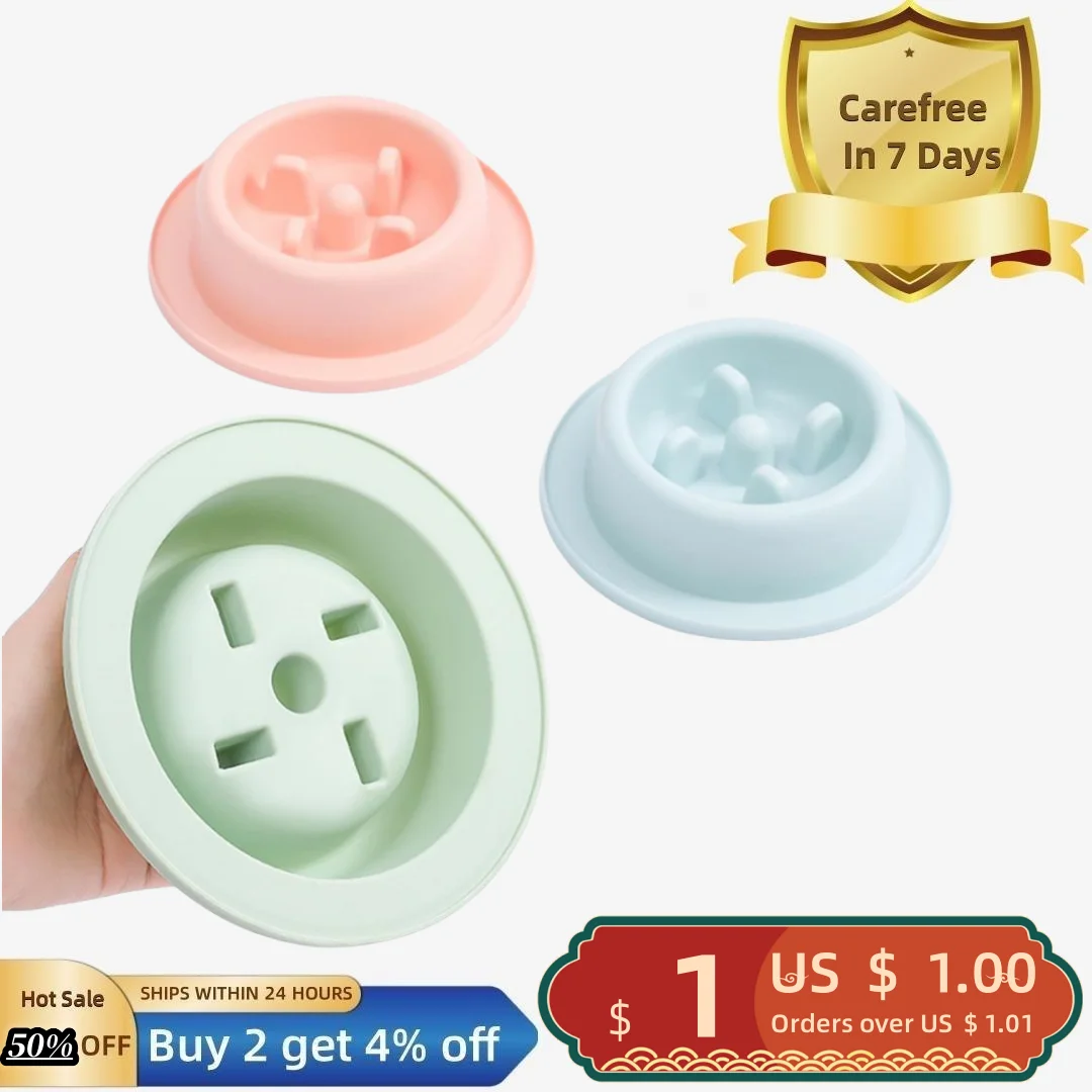 Pet Feeding Bowl Non-Slip Easy to Clean Safe Anti-Choking Cat Dog Slow Food Feeder Bowl Pet Supplies
Pet Feeding Bowl Non-Slip Easy to Clean Safe Anti-Choking Cat Dog Slow Food Feeder Bowl Pet Supplies