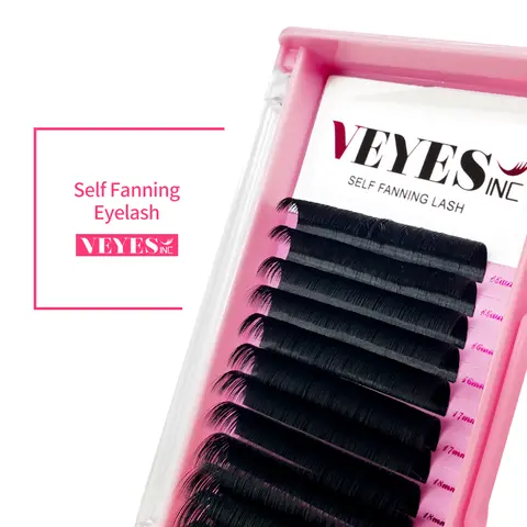 Veyes Inc Easy Fanning Wimpernverlängerung Veyelash Russische Volumenwimpern Fast Bloom Austomatic Flowering Natural Makeup Beauty