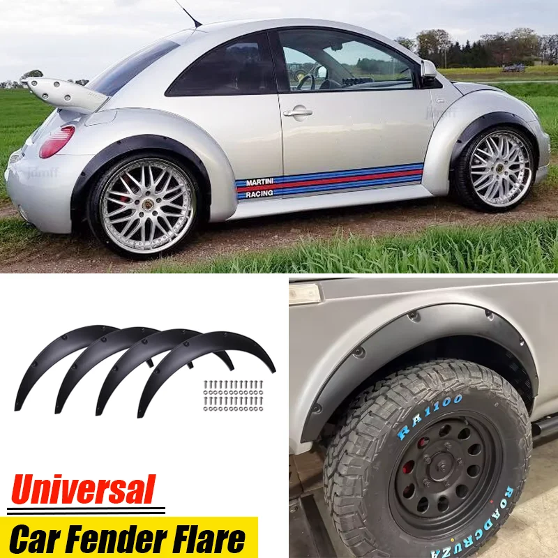 8X Car Fender Flares Universal Wide Body Wheel Arches For Toyota Honda Nissan Audi Acura BMW BYD Chevrolet Dodge SUV Pickup
8X Car Fender Flares Universal Wide Body Wheel Arches For Toyota Honda Nissan Audi Acura BMW BYD Chevrolet Dodge SUV Pickup