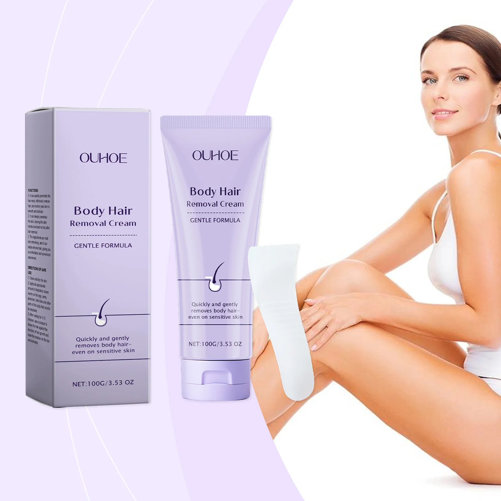 Body Hair Remover Cream Smoothing Skin Painless Hair Removing Permanent Without Hair Mild Non Irritating Hair Growth Inhibitor
Body Hair Remover Cream Smoothing Skin Painless Hair Removing Permanent Without Hair Mild Non Irritating Hair Growth Inhibitor