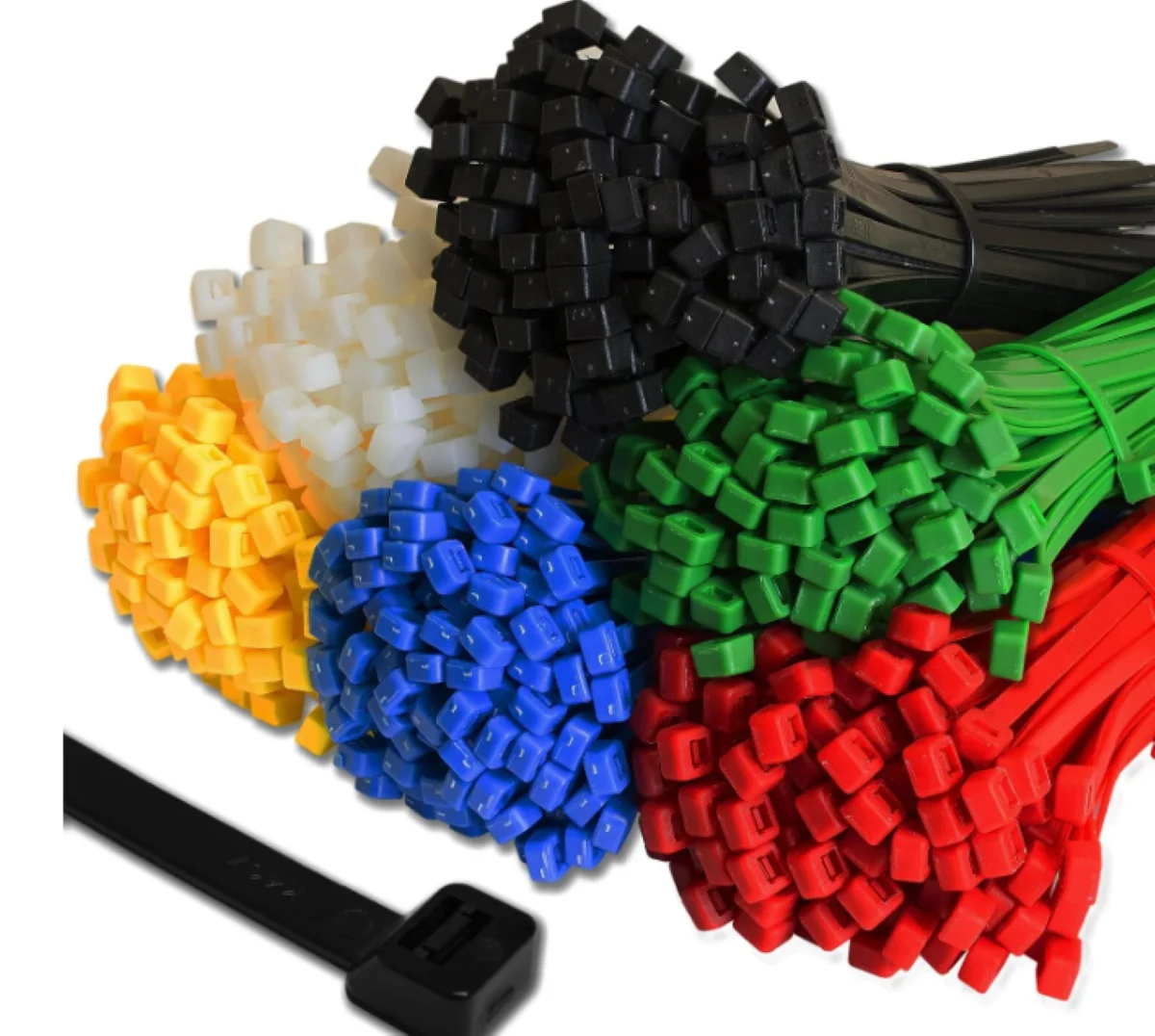 240 PCS Colorful 2.5 x 100 mm Zip Ties, Multi Color Zip Ties, Mixed Packed 6 Color Plastic Wire Ties Assortment for Home Office
240 PCS Colorful 2.5 x 100 mm Zip Ties, Multi Color Zip Ties, Mixed Packed 6 Color Plastic Wire Ties Assortment for Home Office