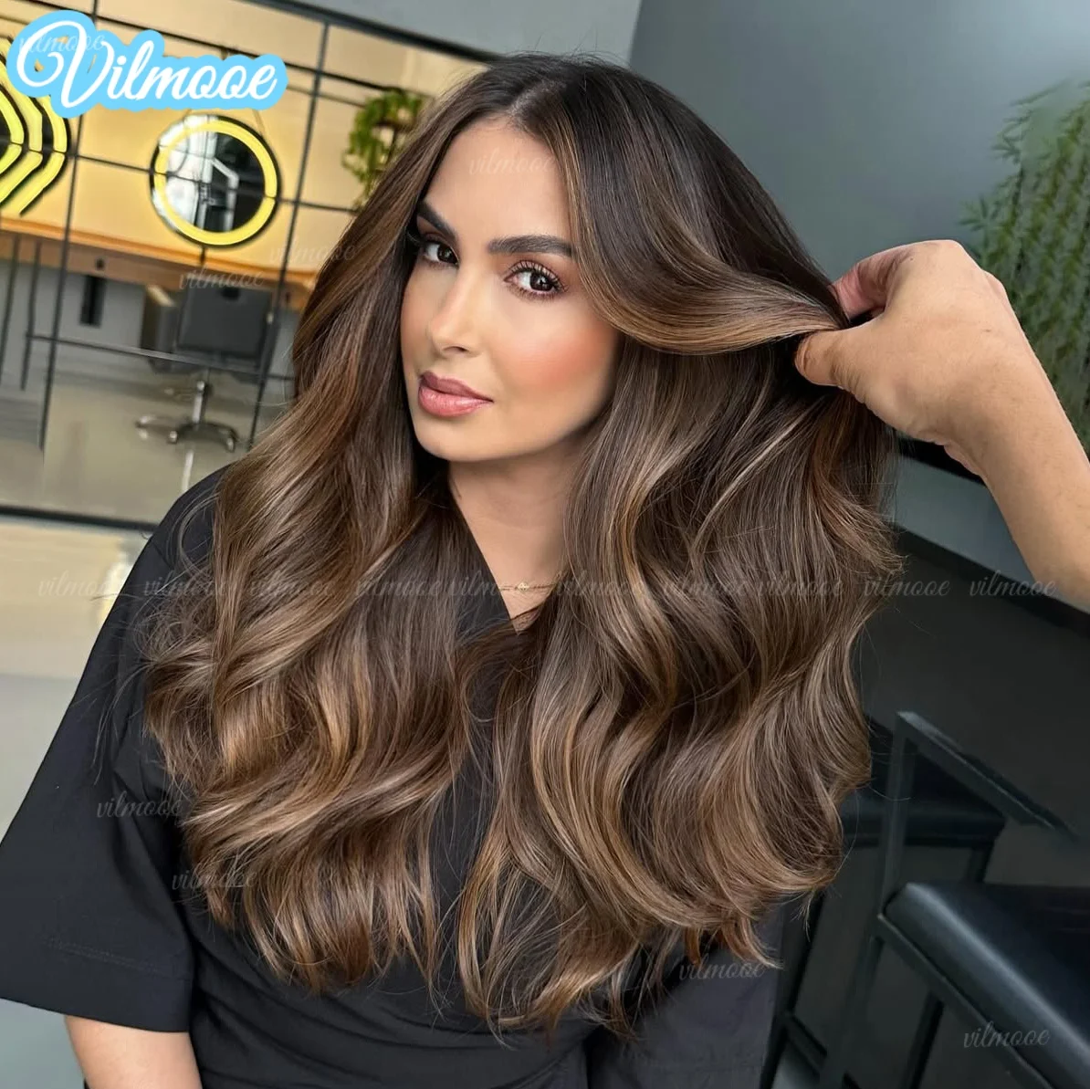4/27 Highlight 13x6 Body Wave Lace Frontal Human Hair Wig 13x4 HD Lace Front Wigs Silk Top 5x5 Closure Human Hair WIg For Women
4/27 Highlight 13x6 Body Wave Lace Frontal Human Hair Wig 13x4 HD Lace Front Wigs Silk Top 5x5 Closure Human Hair WIg For Women