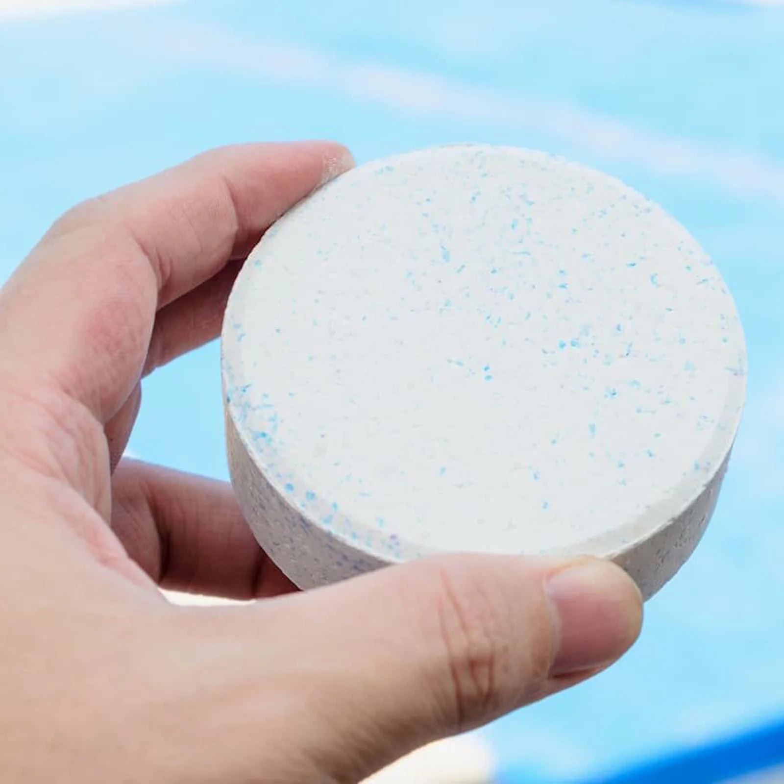 3 Inch 50 lb Chlorine Tablets , Slow Dissolving Pool Chlorinating Tabs for Swimming Pools
