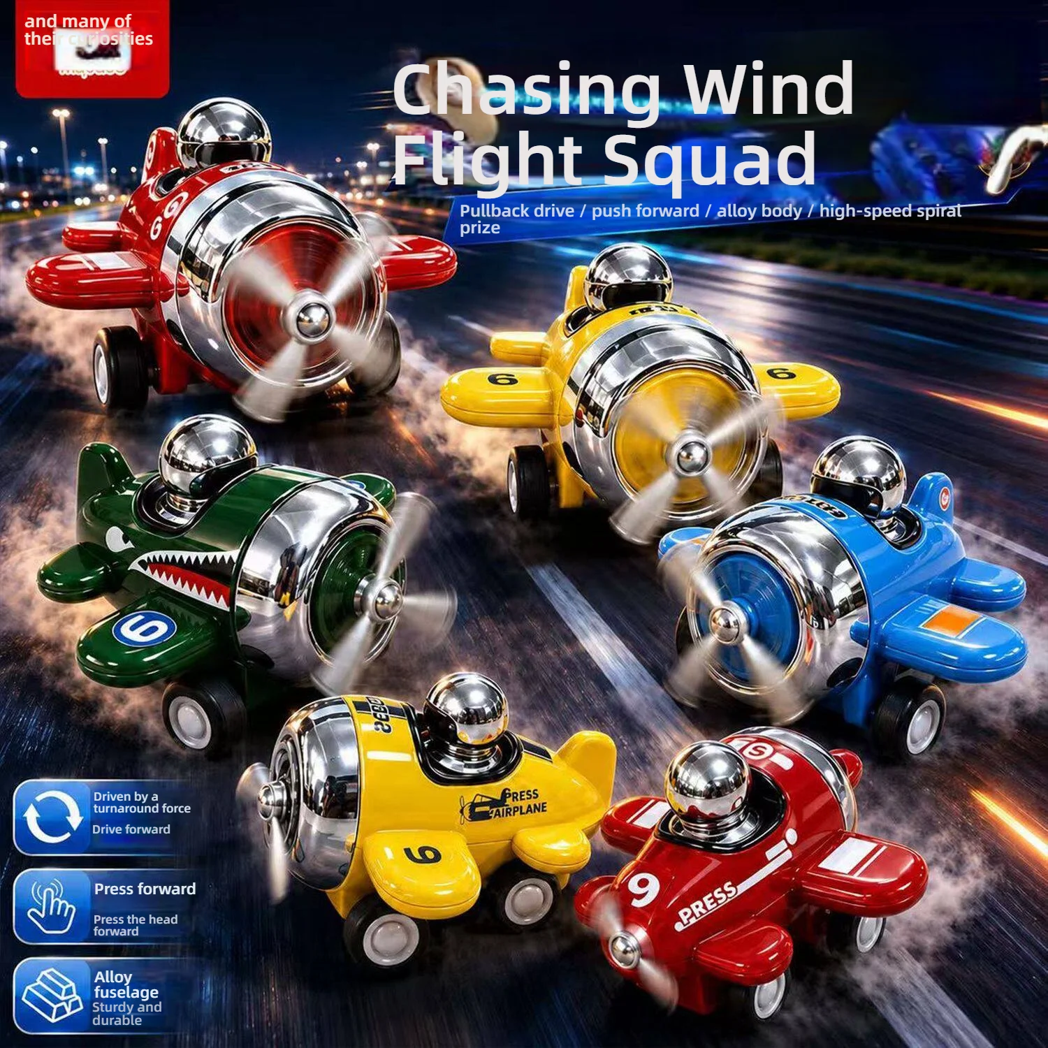 Miniature Alloy Aircraft Model, Push Forward & Glide, Glossy Finish, Drop-Resistant Design, Great for Desk or Floor Play Gifts
Miniature Alloy Aircraft Model, Push Forward & Glide, Glossy Finish, Drop-Resistant Design, Great for Desk or Floor Play Gifts