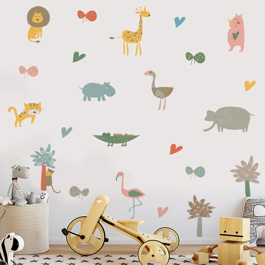 Cartoon Cute Simple Animal Leaves Wall Sticker Nursery Child Room Wall Art Decal Kids Boys Room Vinyl Bedroom Living Home Decor 
Cartoon Cute Simple Animal Leaves Wall Sticker Nursery Child Room Wall Art Decal Kids Boys Room Vinyl Bedroom Living Home Decor