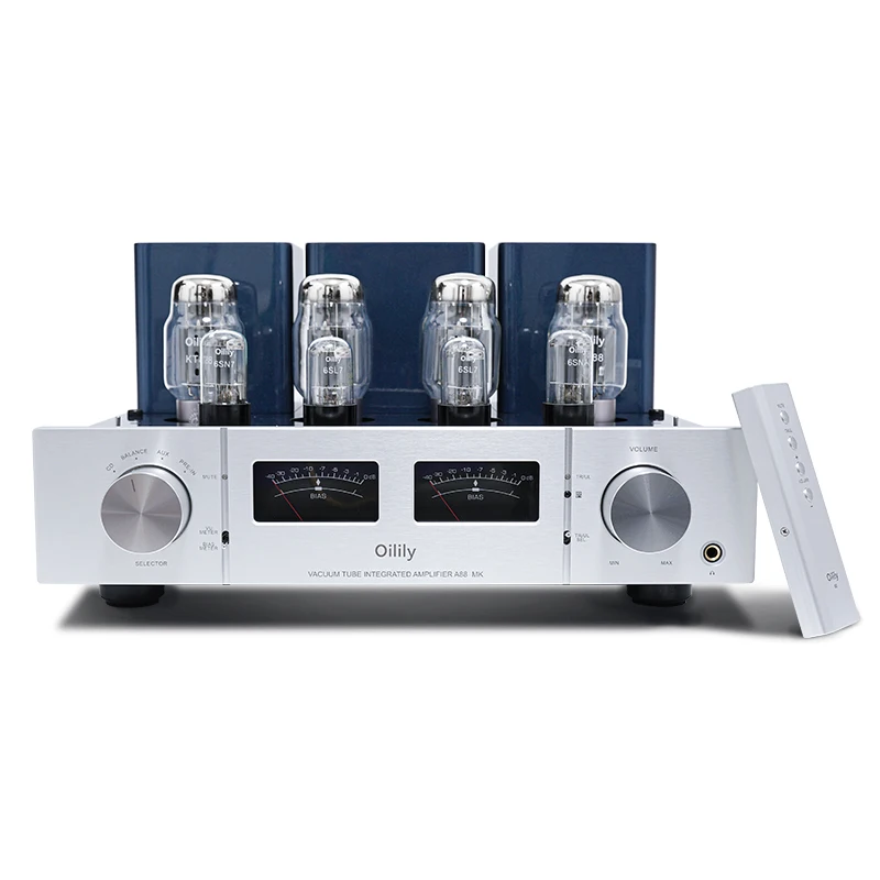 Oilily Tube Amplifier, KT88x4 tubes, single-ended Class A integrated amplifier, high-end power amplifier
Oilily Tube Amplifier, KT88x4 tubes, single-ended Class A integrated amplifier, high-end power amplifier