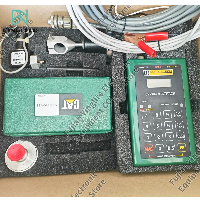 CAT original engine maintenance and testing tool, specialized instrument for speed detection
CAT original engine maintenance and testing tool, specialized instrument for speed detection