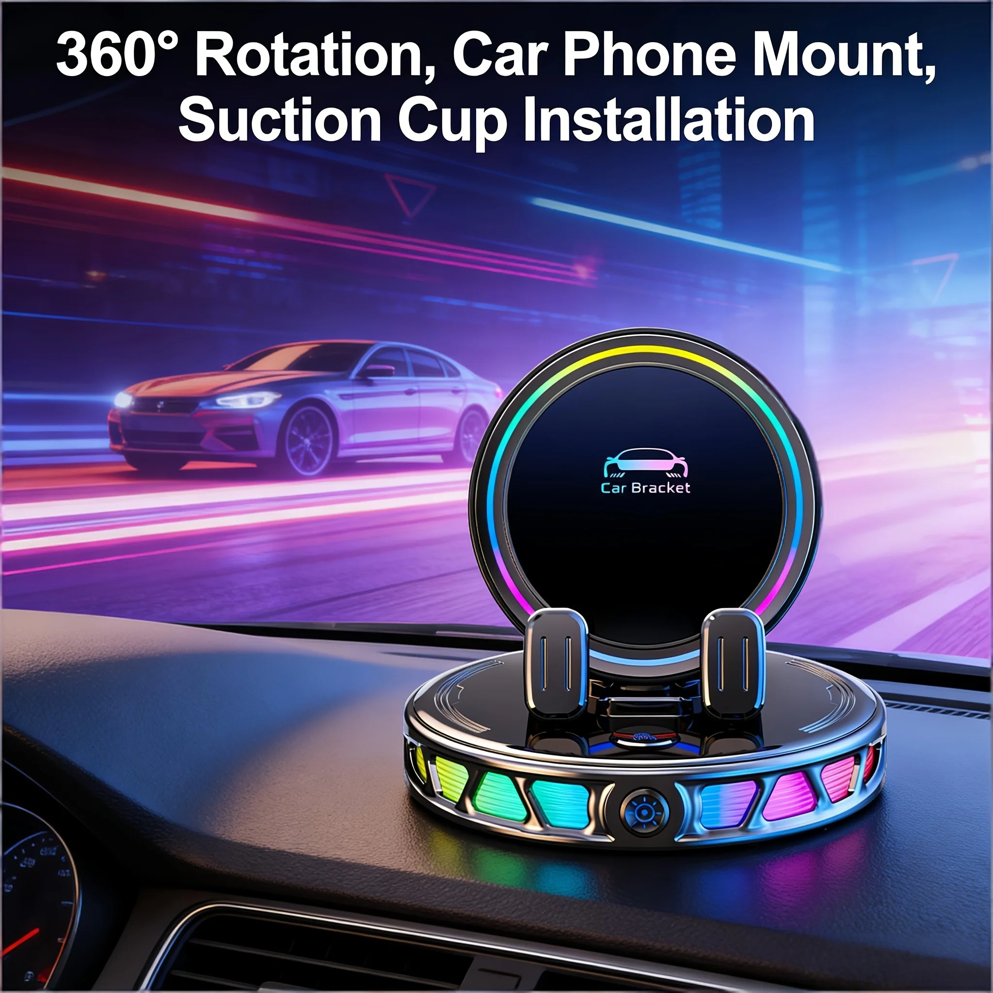 360° Rotating Phone Stand, Adjustable Suction Cup Phone Holder, Hands-Free Desktop & Car Mount, Portable Mobile Stand for Smartp
360° Rotating Phone Stand, Adjustable Suction Cup Phone Holder, Hands-Free Desktop & Car Mount, Portable Mobile Stand for Smartp