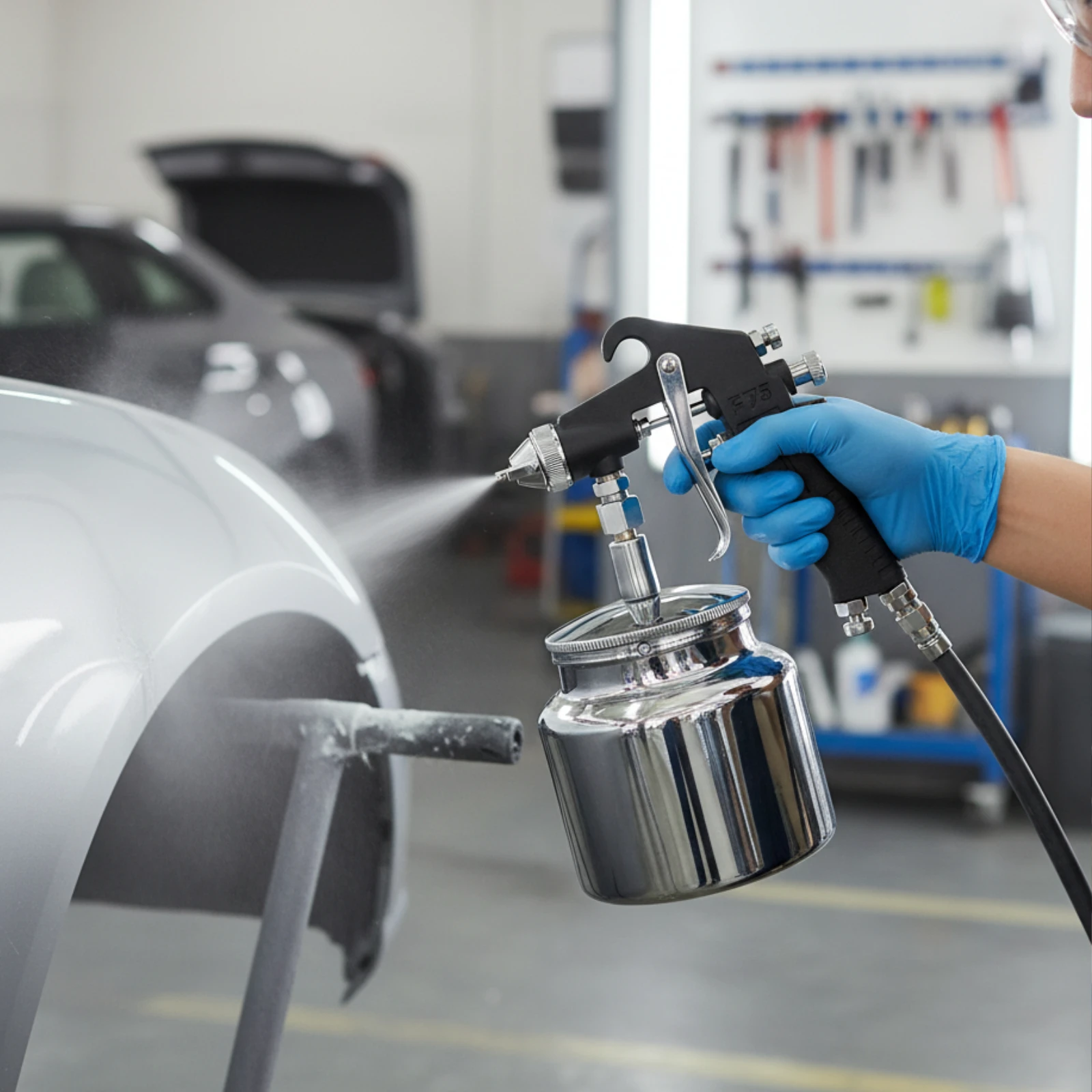 F-75S/W-71S/PQ-2 DIY Automotive Paint Sprayer Air Paint Sprayer with Large Capacity Metal Cup 1.5/2.5mm Nozzles for Cars Home
F-75S/W-71S/PQ-2 DIY Automotive Paint Sprayer Air Paint Sprayer with Large Capacity Metal Cup 1.5/2.5mm Nozzles for Cars Home