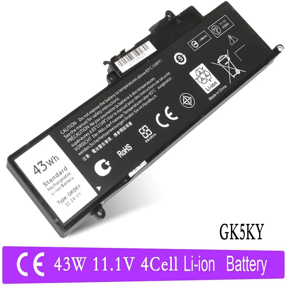 New OEM GK5KY 11.1V 43WH Battery For DELL Inspiron 13" 7000 Series 7347 7348 7352 7353 7359 11" 3147 3148 15" 7558 04K8YH 92NCT
New OEM GK5KY 11.1V 43WH Battery For DELL Inspiron 13" 7000 Series 7347 7348 7352 7353 7359 11" 3147 3148 15" 7558 04K8YH 92NCT
