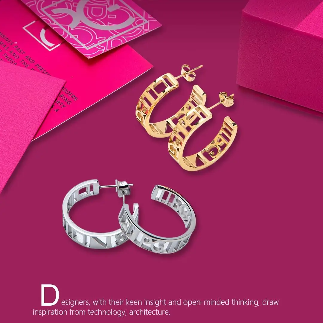 PG Fashion Geometric Hoop Earrings for Women Gold Color Round Earring Punk Daily Wear Jewelry Birthday Gifts 2025
PG Fashion Geometric Hoop Earrings for Women Gold Color Round Earring Punk Daily Wear Jewelry Birthday Gifts 2025