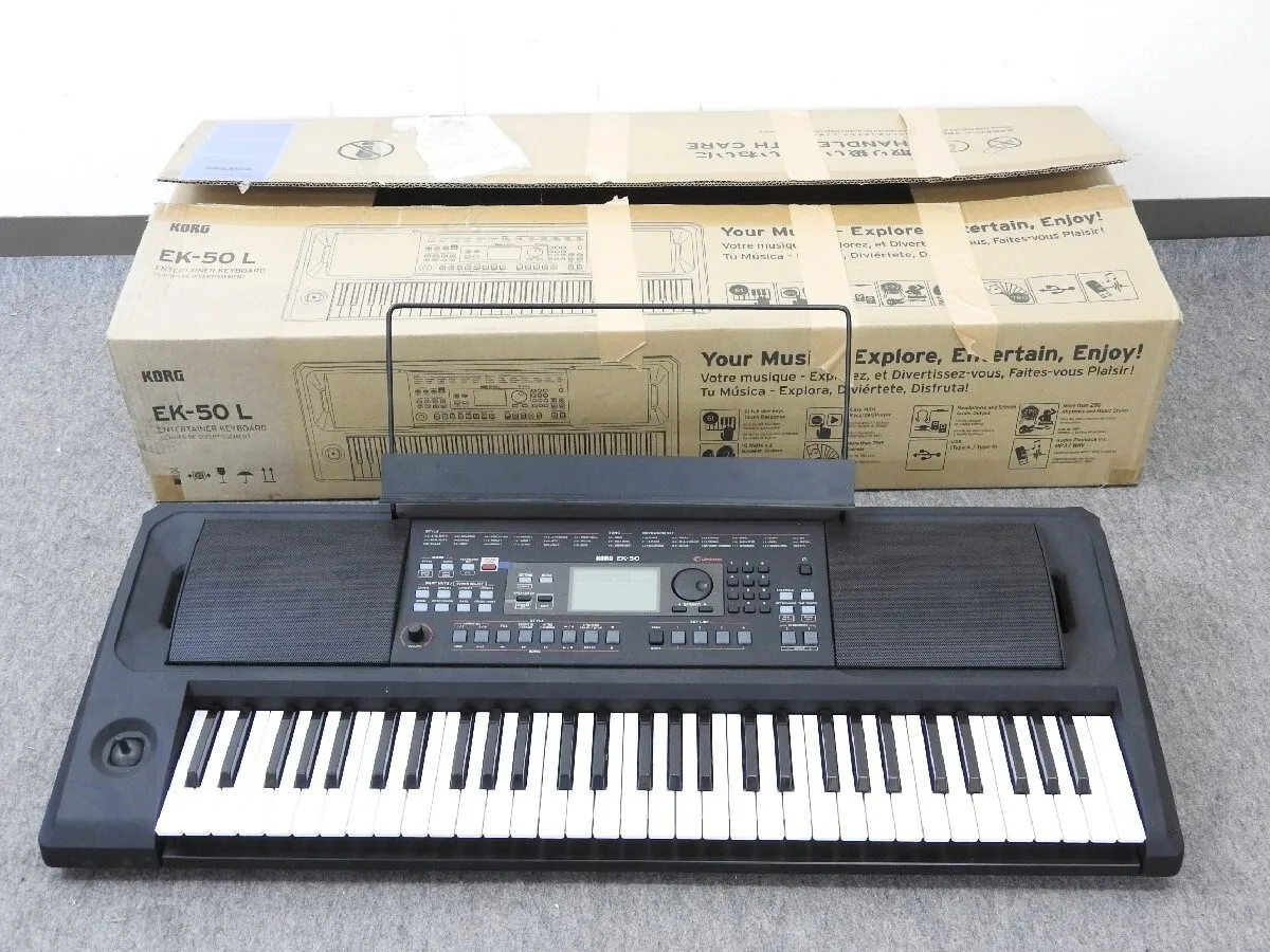 %100 FAST SHIPPING SALES Korg EK-50 L 61-key Arranger Keyboard
%100 FAST SHIPPING SALES Korg EK-50 L 61-key Arranger Keyboard