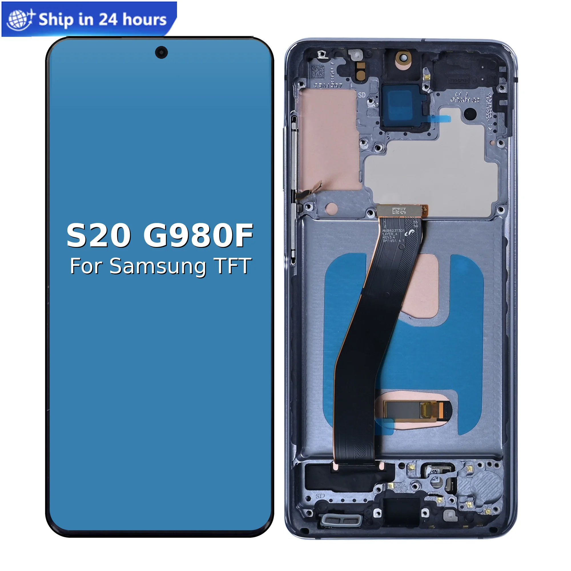 Super AMOLED / TFT Screen S20 4G G980F G980F/DS Display Screen for Samsung S20 4G Lcd Display Digital Touch Screen With Frame
Super AMOLED / TFT Screen S20 4G G980F G980F/DS Display Screen for Samsung S20 4G Lcd Display Digital Touch Screen With Frame