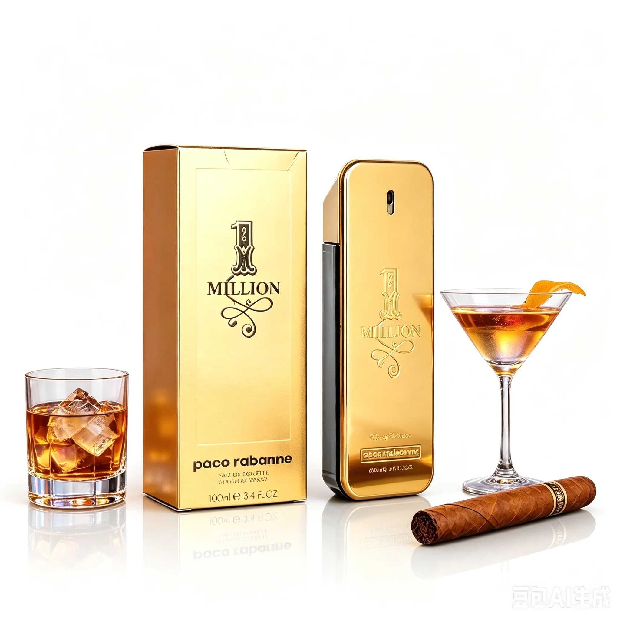 Paco Rabanne 1 Million EDT Men Perfume 100ml Metallic Gold Bar Bottle Warm Spicy Fruity Woody Scent Luxury Masculine Long Lasting Fragrance Gift Box
Paco Rabanne 1 Million EDT Men Perfume 100ml Metallic Gold Bar Bottle Warm Spicy Fruity Woody Scent Luxury Masculine Long Lasting Fragrance Gift Box