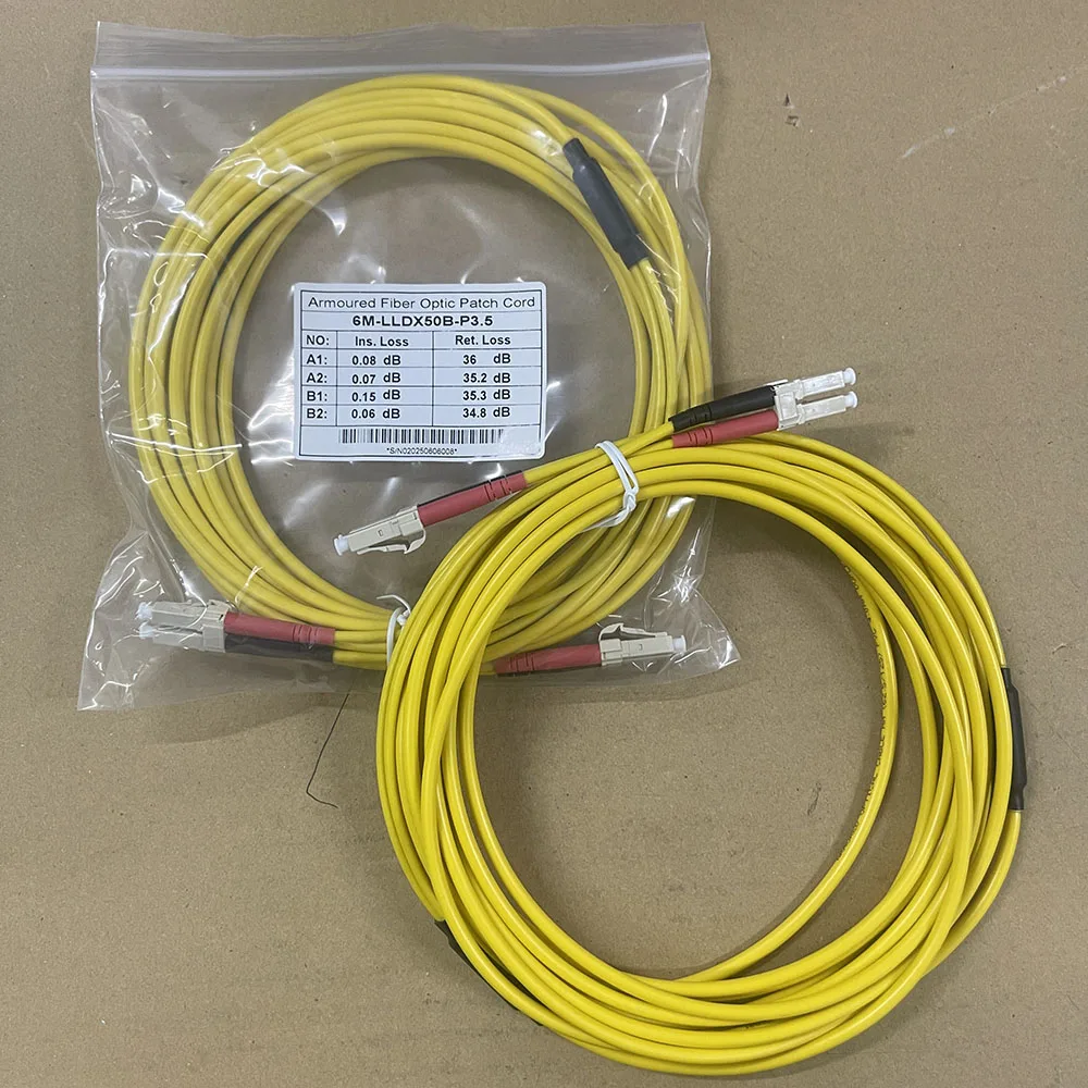 1pcs Inkjet Printer DPCS Board Armoured Fiber Optic Patch Cord 6m Cable
1pcs Inkjet Printer DPCS Board Armoured Fiber Optic Patch Cord 6m Cable