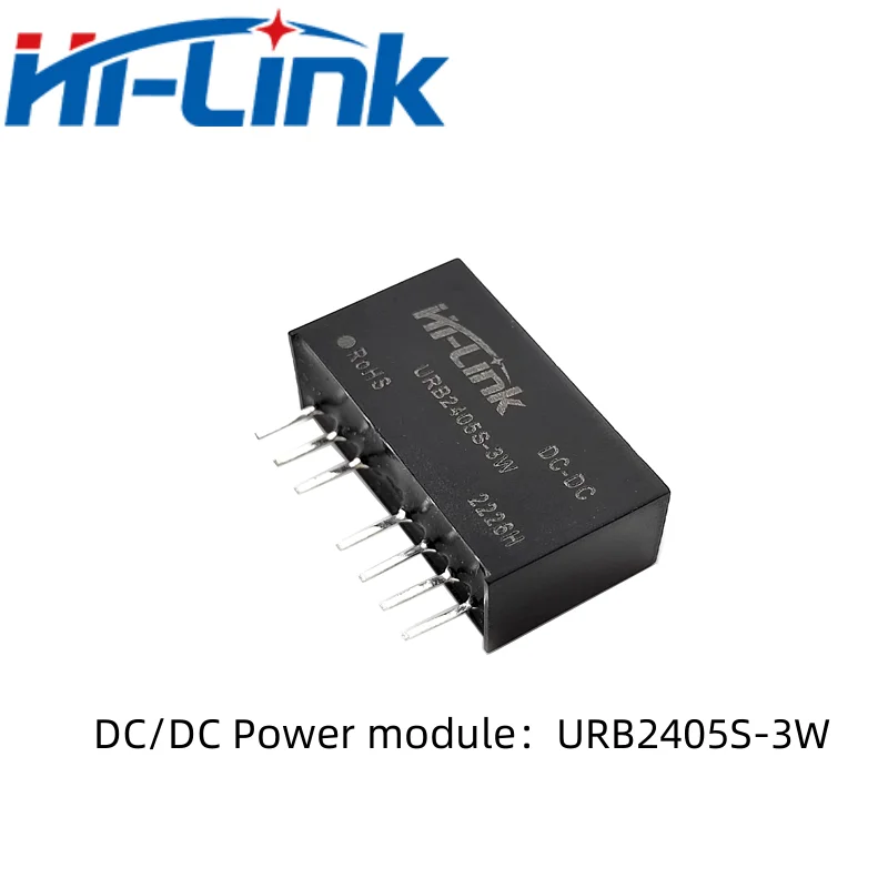 2pcs/lot DC-DC HiLink URB2405S-3WR3 5V/2W Step Down Power Supply Module Smart Home Converter
2pcs/lot DC-DC HiLink URB2405S-3WR3 5V/2W Step Down Power Supply Module Smart Home Converter