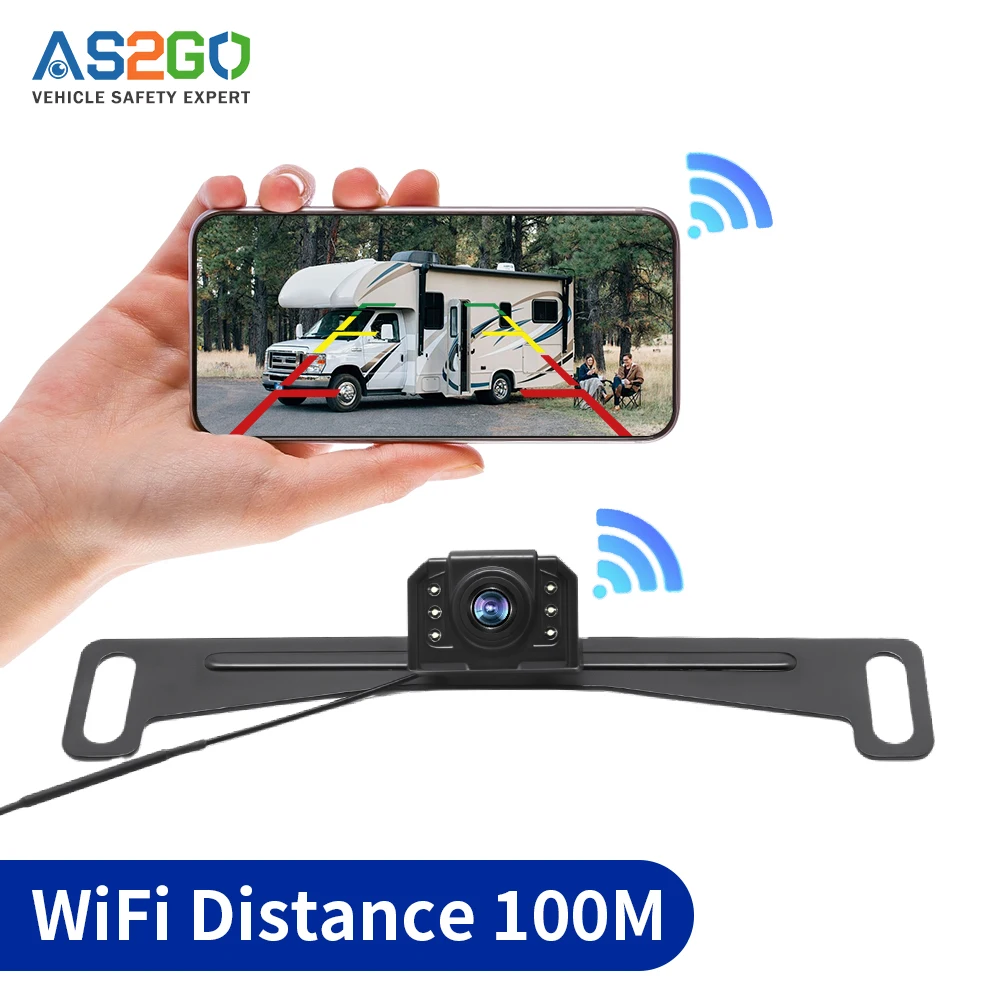 Wi-Fi камера резервного копирования номерного знака, беспроводная HD камера ночного видения заднего вида для смартфона, помощь при парковке, подходит для автомобиля, грузовика, внедорожника
Wi-Fi камера резервного копирования номерного знака, беспроводная HD камера ночного видения заднего вида для смартфона, помощь при парковке, подходит для автомобиля, грузовика, внедорожника