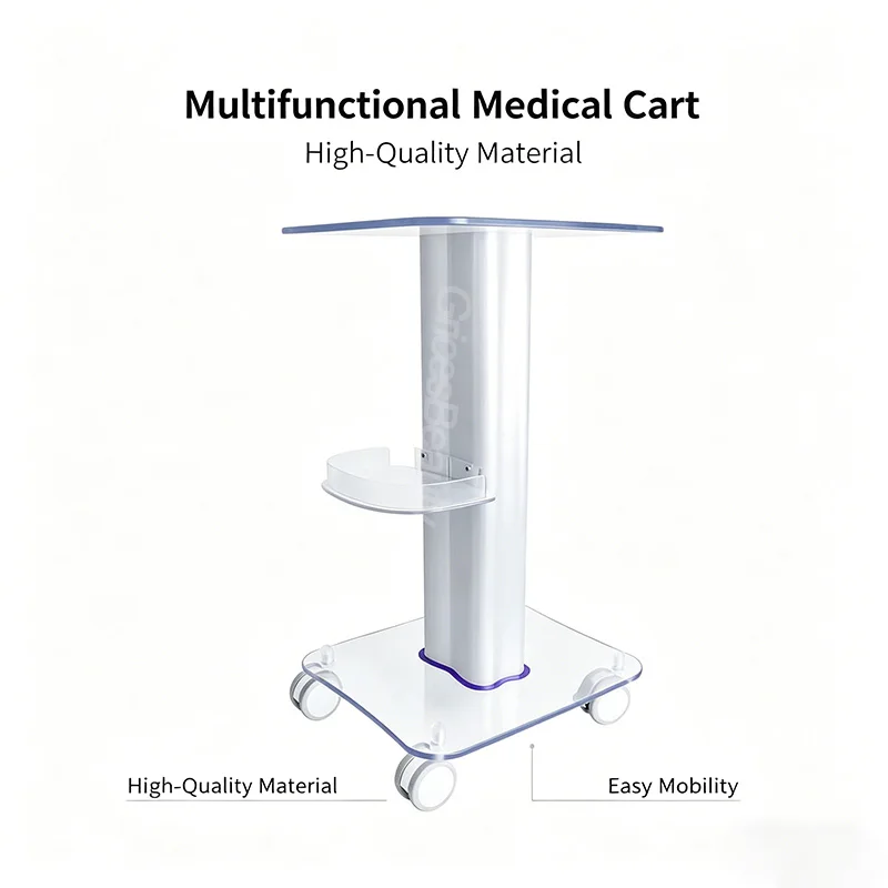 Clear Acrylic Rolling Trolley Silent Swivel Wheels Waterproof Transparent Storage Trolley Heavy Duty Durable Acrylic Material
Clear Acrylic Rolling Trolley Silent Swivel Wheels Waterproof Transparent Storage Trolley Heavy Duty Durable Acrylic Material