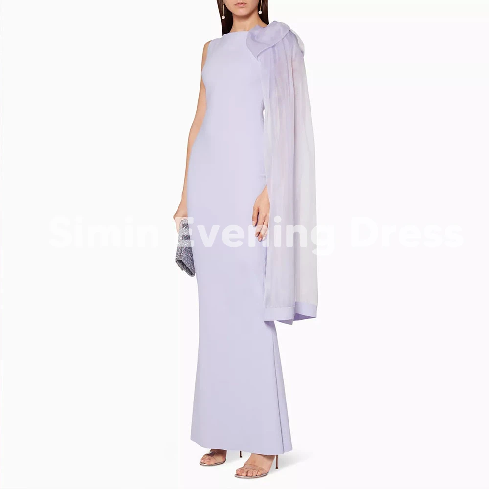 Simin Women's Customized Straight O-neck Saudi Simple Evening Dresses With Sleeveless Floor-Length Formal Elegant Dresses 2025
Simin Women's Customized Straight O-neck Saudi Simple Evening Dresses With Sleeveless Floor-Length Formal Elegant Dresses 2025