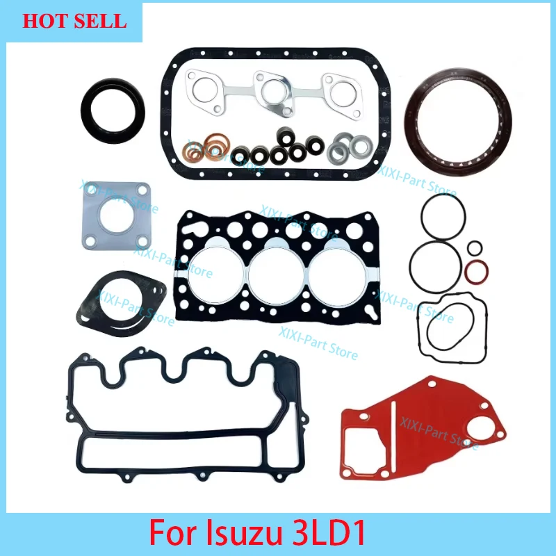 3LD1 Full Gasket Kit Set For Isuzu Engine Cylinder Head Gasket Overhaul Rebuild Kit
3LD1 Full Gasket Kit Set For Isuzu Engine Cylinder Head Gasket Overhaul Rebuild Kit