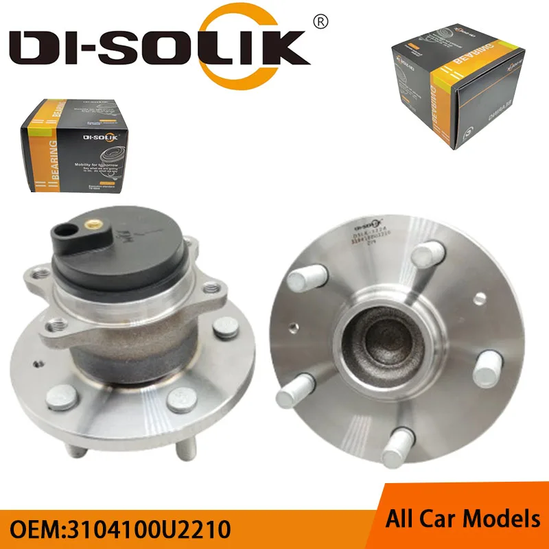 DI-SOLIK Auto Car Parts Rear Wheel Hub Bearing Unit Assembly 3104100U2210 2911400U1910 713109210 for JAC Refine S3 Cubo De Rueda
DI-SOLIK Auto Car Parts Rear Wheel Hub Bearing Unit Assembly 3104100U2210 2911400U1910 713109210 for JAC Refine S3 Cubo De Rueda