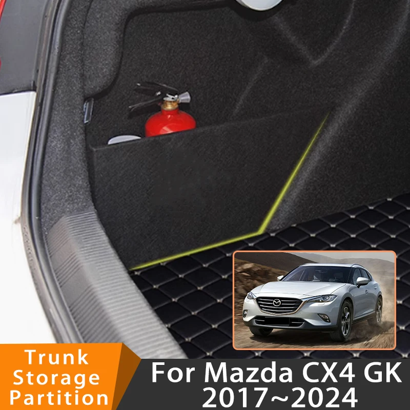 Auto Accessories For Mazda CX4 GK 2017~2024 2018 2019 2020 Car Organizer Trunk Side Partition Trunk Interior Storage Box Parts
Auto Accessories For Mazda CX4 GK 2017~2024 2018 2019 2020 Car Organizer Trunk Side Partition Trunk Interior Storage Box Parts