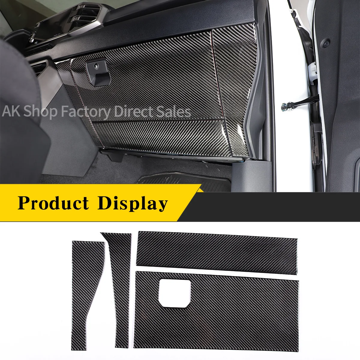 For Toyota Tundra 2022-2023 Real Carbon Fiber(Soft) Car Front Passenger Glove Box Decorative Panel Cover Sticker Accessories
For Toyota Tundra 2022-2023 Real Carbon Fiber(Soft) Car Front Passenger Glove Box Decorative Panel Cover Sticker Accessories