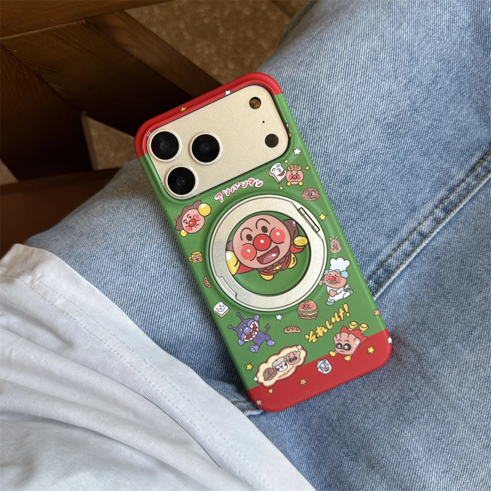 Kawaii Cartoon Bread Magnet with Rotate Stand Phone Case for iPhone 17 Pro Max 15 16 17 15 Pro 16 Pro Cover Cute Shockproof Case
Kawaii Cartoon Bread Magnet with Rotate Stand Phone Case for iPhone 17 Pro Max 15 16 17 15 Pro 16 Pro Cover Cute Shockproof Case