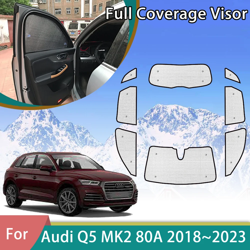 Car Full Coverage Sunshade For Audi Q5 MK2 80A 2018 2019 2020 2021 2022 2023 Auto Accessories UV Protection Window Sun Visor
Car Full Coverage Sunshade For Audi Q5 MK2 80A 2018 2019 2020 2021 2022 2023 Auto Accessories UV Protection Window Sun Visor