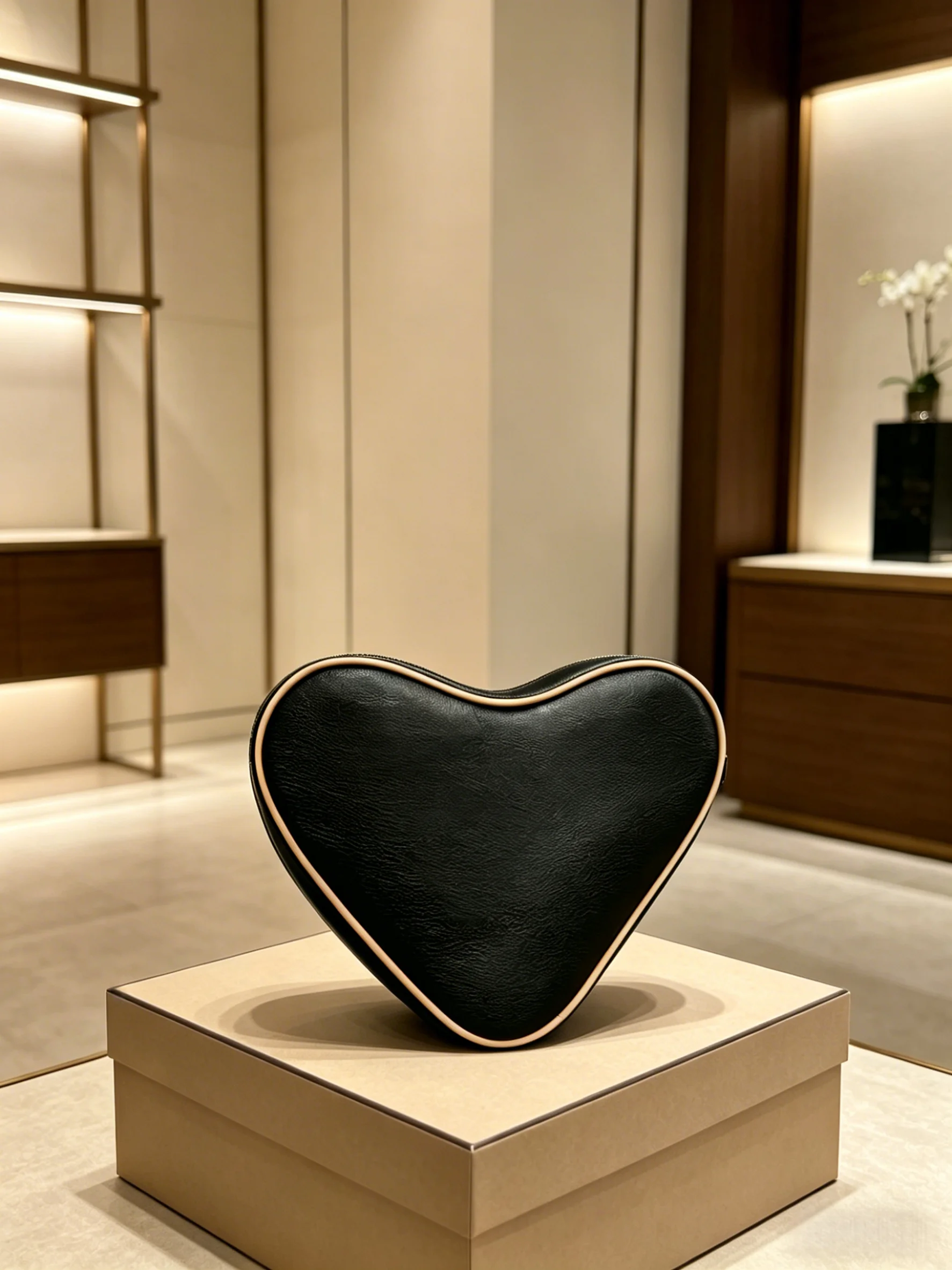 2026 New Heart Bag Color Block Piping Design Crossbody Purse 22X15cm ZX8908
2026 New Heart Bag Color Block Piping Design Crossbody Purse 22X15cm ZX8908