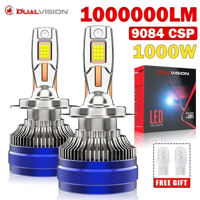 Dualvision H7 Автомобильные фары H4 H1 9006 HB4 H11 H8 9005 HB3 Супер яркие светодиодные фары дальнего ближнего света Противотуманные фары Белый 6000K 12V
Dualvision H7 Автомобильные фары H4 H1 9006 HB4 H11 H8 9005 HB3 Супер яркие светодиодные фары дальнего ближнего света Противотуманные фары Белый 6000K 12V