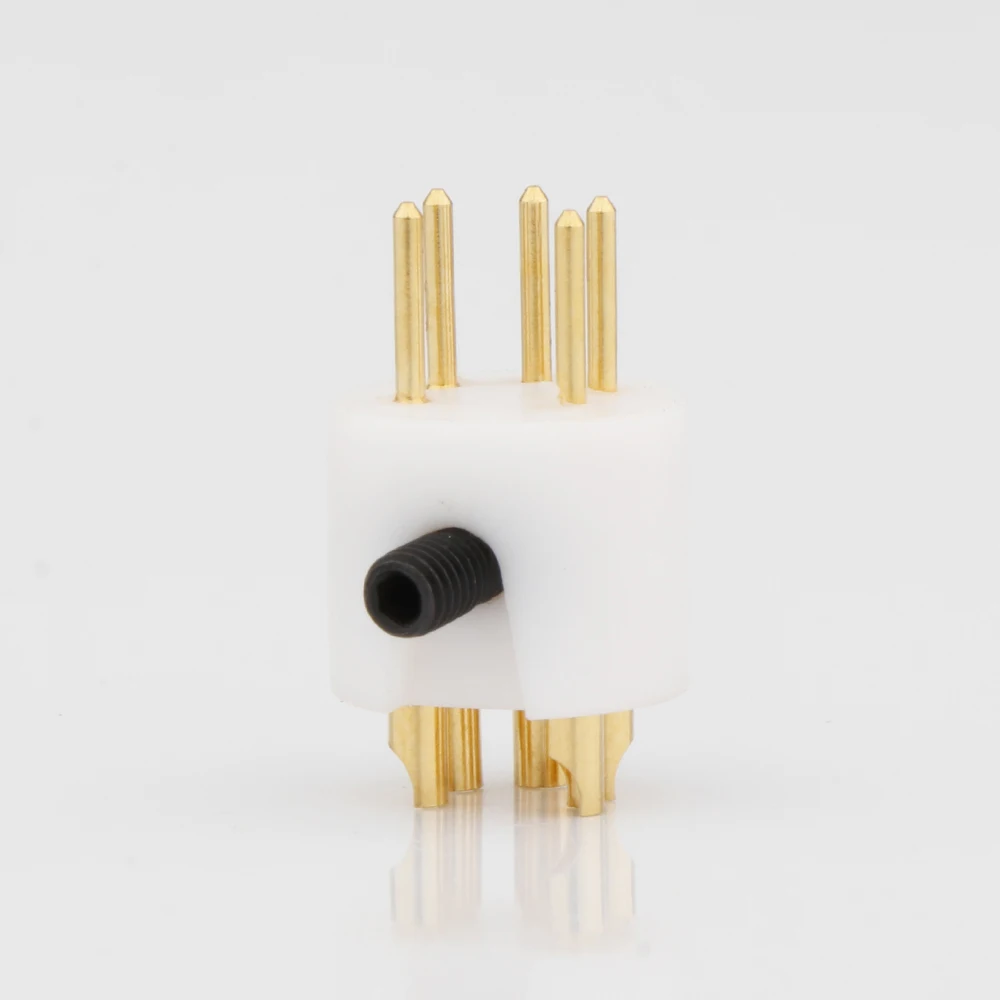 Preffair Male 5pin DIN Connector LP Turntable Recorder Tonearm Tone Arm Plug Vinyl Jack 24k Gold Plated PTFE Insulation
Preffair Male 5pin DIN Connector LP Turntable Recorder Tonearm Tone Arm Plug Vinyl Jack 24k Gold Plated PTFE Insulation