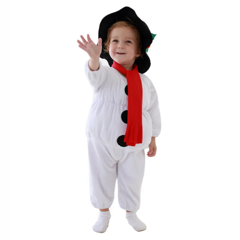Baby Toddler Snowman Costume Bodysuit White Snowman Hat Scraf Fancy Jumpsuit Halloween 12-18Months
Baby Toddler Snowman Costume Bodysuit White Snowman Hat Scraf Fancy Jumpsuit Halloween 12-18Months