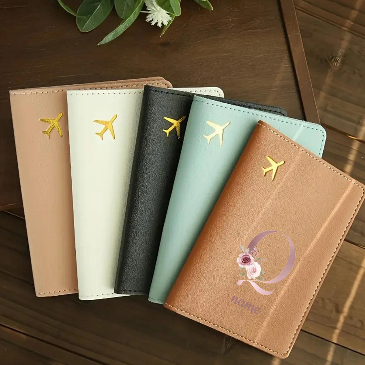 Personalized Floral Emboss Initial Passport Wallet Snap Closure Travel Document Storage Gift
Personalized Floral Emboss Initial Passport Wallet Snap Closure Travel Document Storage Gift