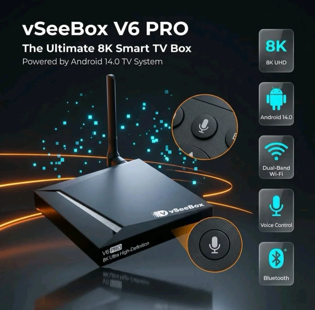 Vseebox v6 pro | 32Gb | New model 2026 release | Usa shiping | Authorized seller
Vseebox v6 pro | 32Gb | New model 2026 release | Usa shiping | Authorized seller