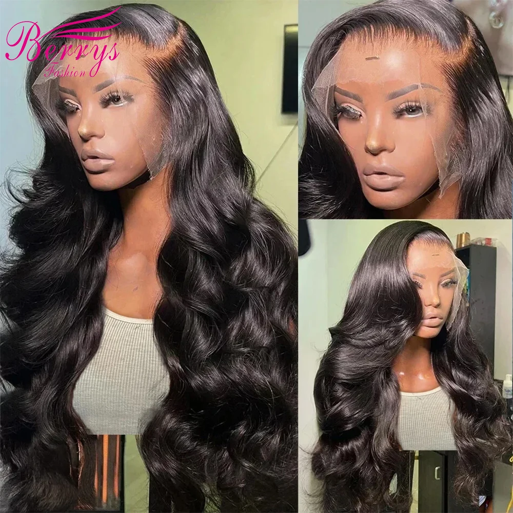 Berrys Hair 32 Inch HD Lace Front Wig For Women 250% Density 13x6 13x4 Body Wave Human Hair Pre-Plucked With 4x4 5x5 HD Closure
Berrys Hair 32 Inch HD Lace Front Wig For Women 250% Density 13x6 13x4 Body Wave Human Hair Pre-Plucked With 4x4 5x5 HD Closure