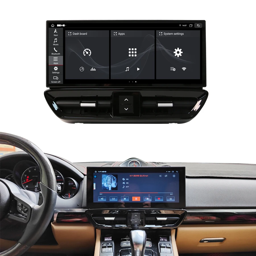 For Porsche Cayenne 2010-2017 12.3" Touch Screen Android 13 Car GPS Navi Carplay Android Auto
For Porsche Cayenne 2010-2017 12.3" Touch Screen Android 13 Car GPS Navi Carplay Android Auto