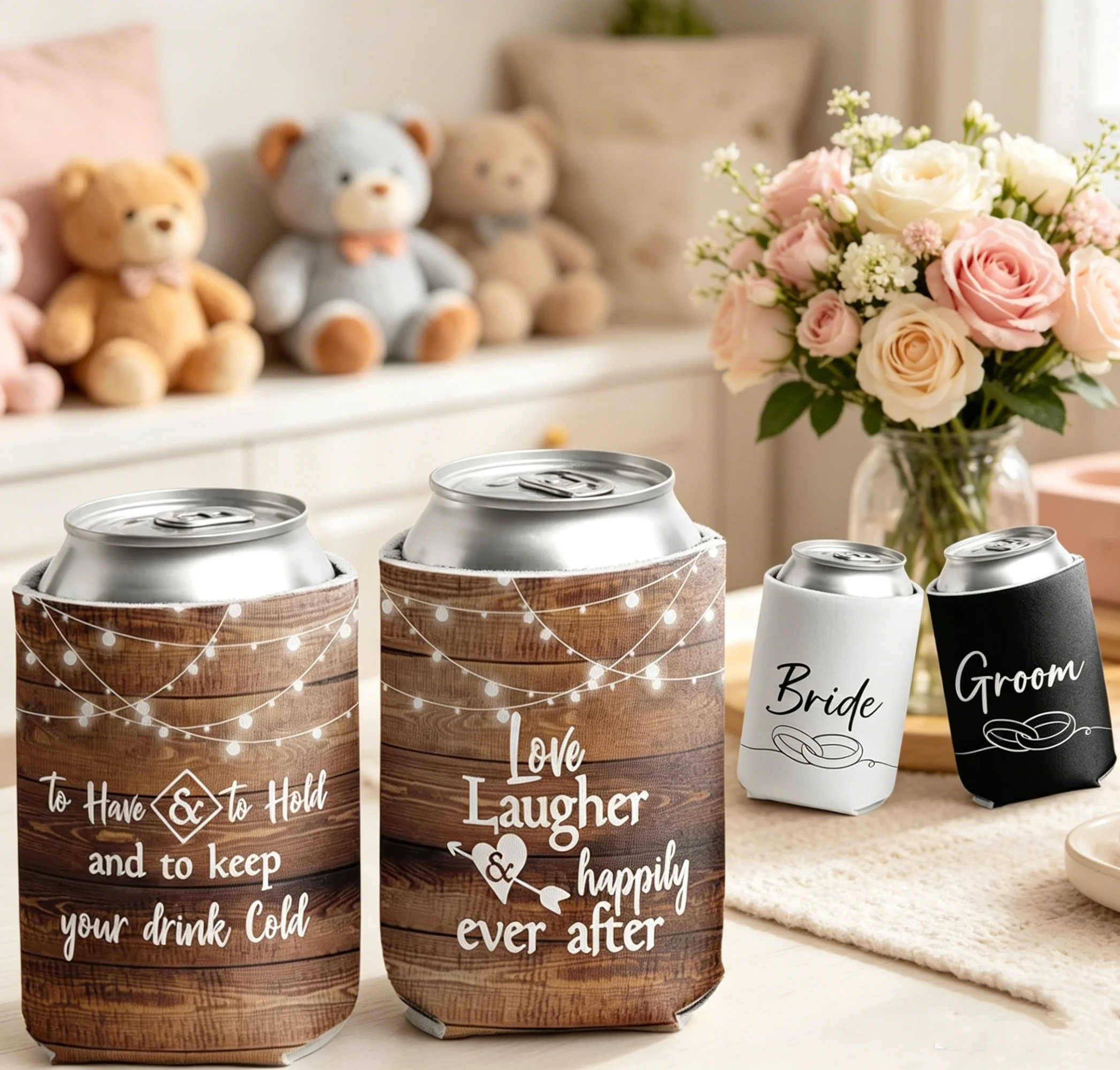Custom Rustic Bride Groom Wedding Can Coolers Personalized Guest Name Can Covers Wedding Reception Souvenir Bachelor Bachelorett
Custom Rustic Bride Groom Wedding Can Coolers Personalized Guest Name Can Covers Wedding Reception Souvenir Bachelor Bachelorett