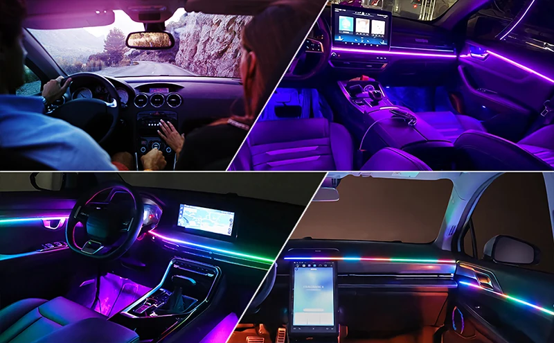 For Volvo S60 2024 B4 Momentum 64 Color RGB Symphony Car Ambient Light By APP Control Decoration Atmosphere Acrylic Strip Lights
For Volvo S60 2024 B4 Momentum 64 Color RGB Symphony Car Ambient Light By APP Control Decoration Atmosphere Acrylic Strip Lights