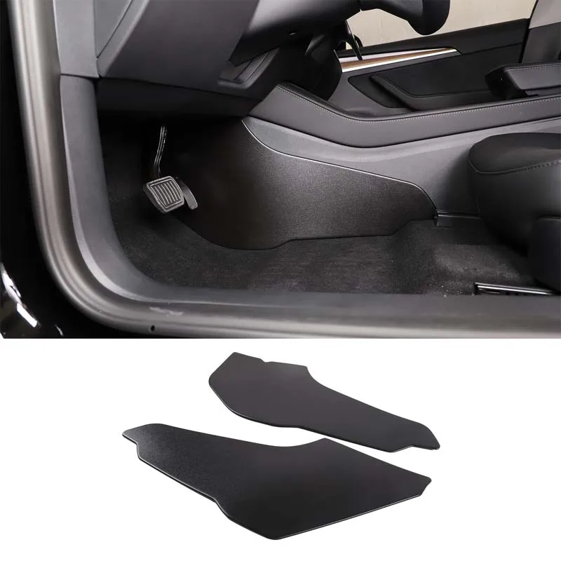 For Tesla Model 3 Y ABS Center Console Two Side Panel Anti Kick Pad Defense Protector Sticker Foot Cover Car Accessories
For Tesla Model 3 Y ABS Center Console Two Side Panel Anti Kick Pad Defense Protector Sticker Foot Cover Car Accessories