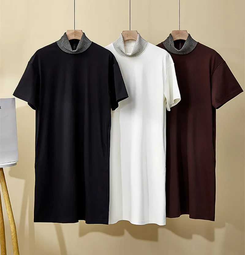 2025 Women's Spring Summer New 100%Cotton dress Heavy Industry High Collar Bead Chain Short Sleeve Mid-Length Dress
2025 Women's Spring Summer New 100%Cotton dress Heavy Industry High Collar Bead Chain Short Sleeve Mid-Length Dress