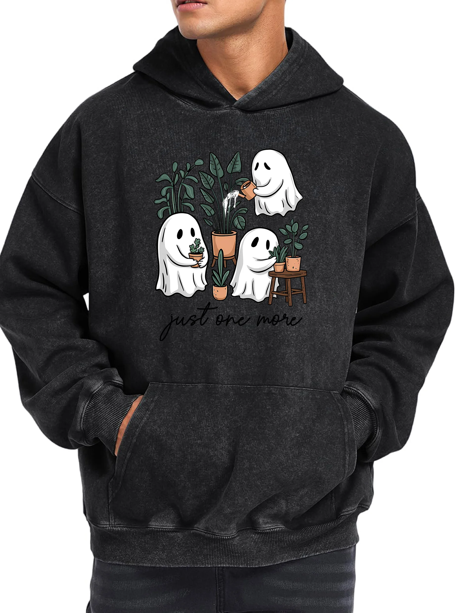 400 г Мужская толстовка с капюшоном с принтом «Три призраков» в стиле ретро, стираная толстовка с длинными рукавами, которую можно стирать в машине, мягкая
400 г Мужская толстовка с капюшоном с принтом «Три призраков» в стиле ретро, стираная толстовка с длинными рукавами, которую можно стирать в машине, мягкая