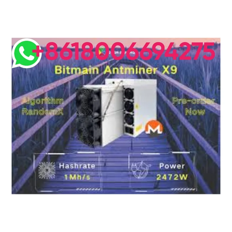 B. HIGH PROFIT Bitmain Antminer X9 1MH/s 2472W Monero XMR ASIC Miner
B. HIGH PROFIT Bitmain Antminer X9 1MH/s 2472W Monero XMR ASIC Miner