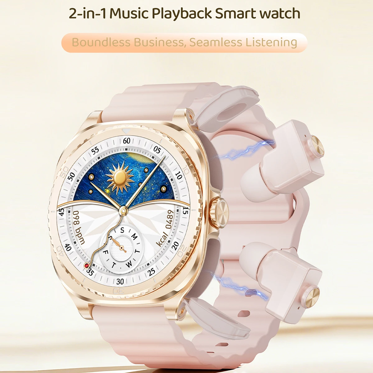 2 In 1 TWS Headset Smart Watch GT99 NFC Men Women Sports Fitness Heart Rate Health Watches Bluetooth Earphone Music Smartwatch
2 In 1 TWS Headset Smart Watch GT99 NFC Men Women Sports Fitness Heart Rate Health Watches Bluetooth Earphone Music Smartwatch
