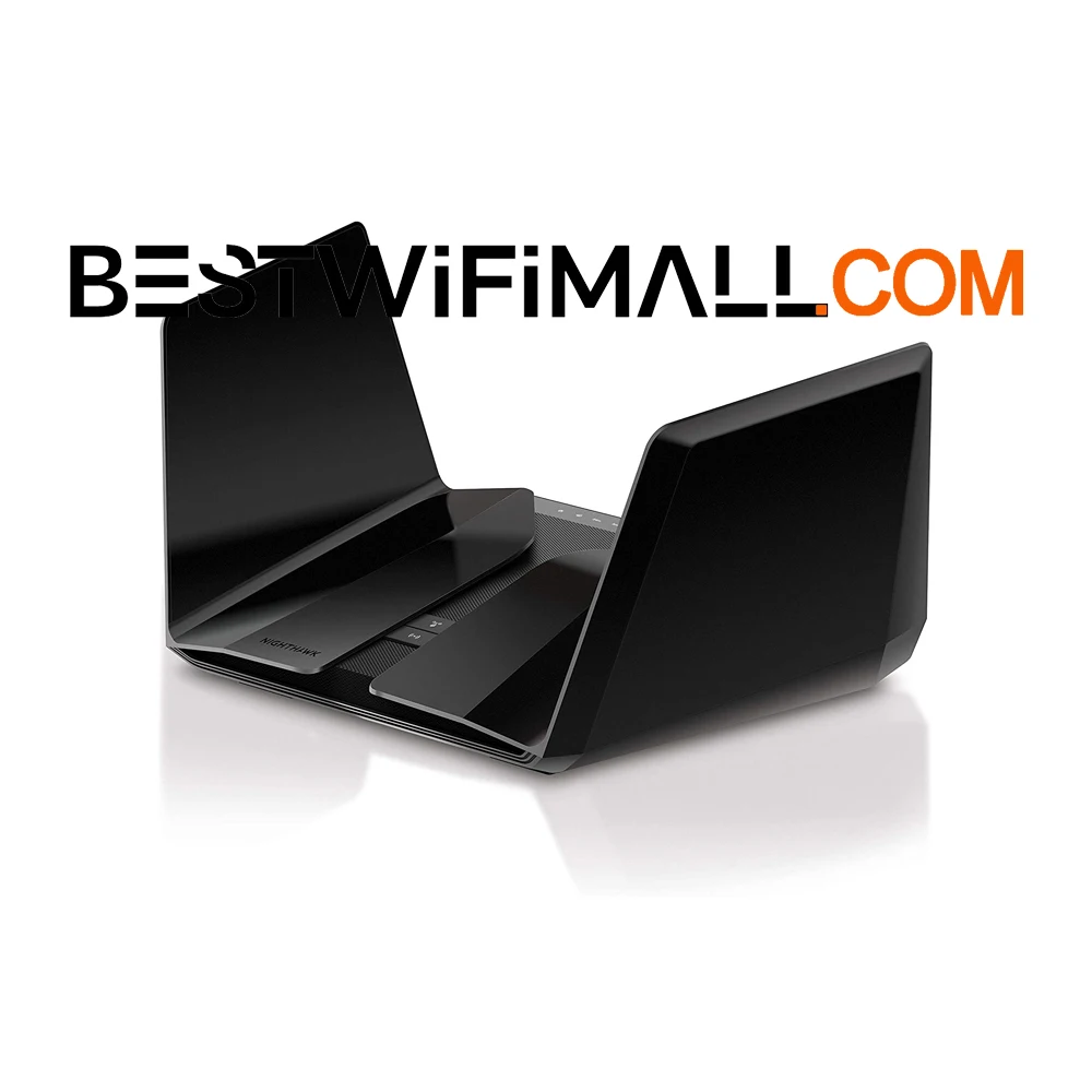 NETGEAR RAX120 Tri-Band WiFi 6 Router Nighthawk 12-Stream AX6000 Wireless Speed Up To 6Gbps 4K 8K UHD Longer Range Antennas