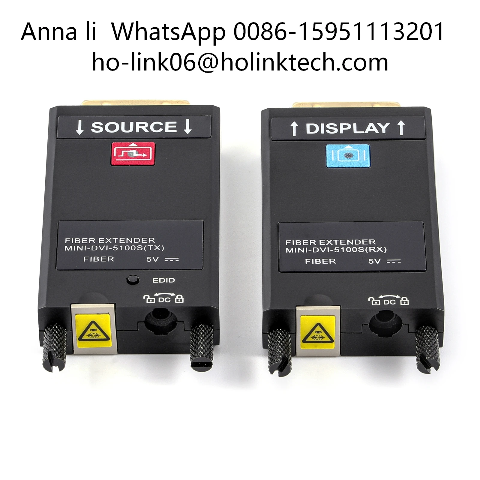 1 channel mini DVI 4K 60HZ video in LC fiber 2KM EDID Fiber Optic Converter extender tansmitter receiver
1 channel mini DVI 4K 60HZ video in LC fiber 2KM EDID Fiber Optic Converter extender tansmitter receiver