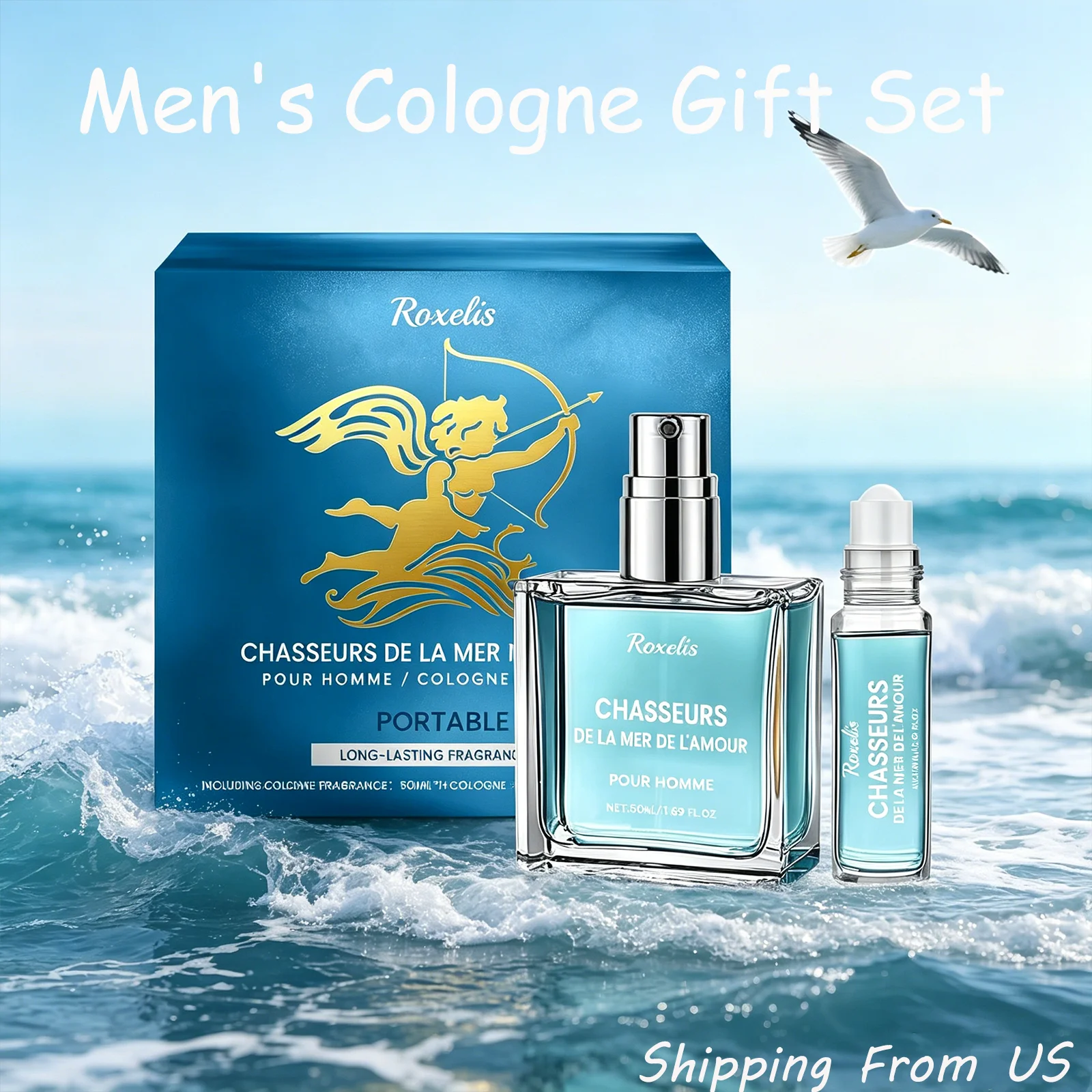 Roxelis Men's Cologne Gift Set Fresh Light Fragrance Portable Roll-On Perfume Long Lasting For Daily Commute
Roxelis Men's Cologne Gift Set Fresh Light Fragrance Portable Roll-On Perfume Long Lasting For Daily Commute