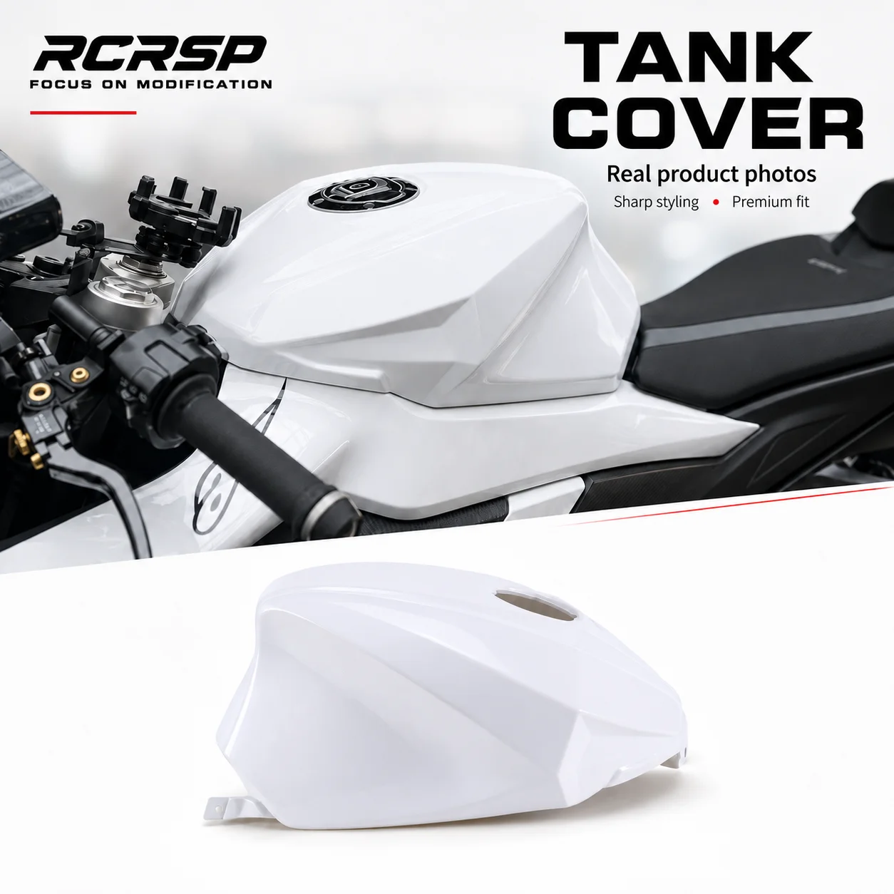 for cfmoto 450SR Modification Full Coverage Fuel Tank Protection Cover Racing Fuel Tank Cover,One-piece Molding,Height Increase.
for cfmoto 450SR Modification Full Coverage Fuel Tank Protection Cover Racing Fuel Tank Cover,One-piece Molding,Height Increase.