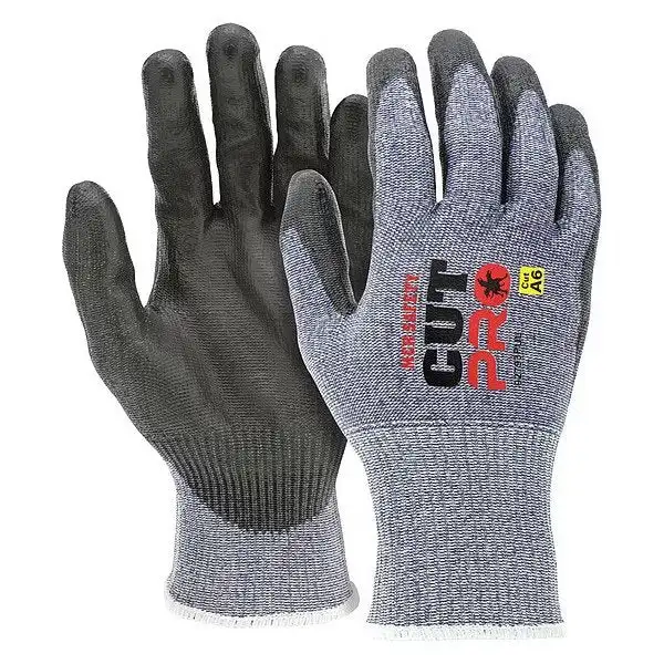 Ready Cut Resistant Glove, Cut Level A6, Polyurethane, Sandy, 2XL 1 PR
Ready Cut Resistant Glove, Cut Level A6, Polyurethane, Sandy, 2XL 1 PR